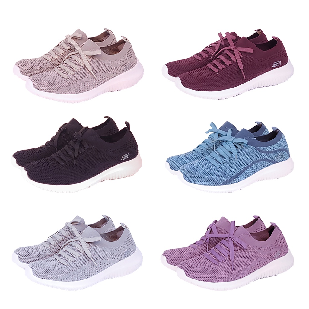 Sepatu Skechers Wanita Ultra Flex Statement Sneaker