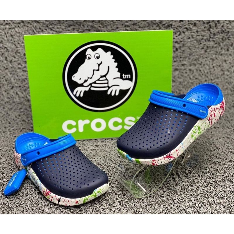 Crocs literide motif anak anak / Sandal anak crocs literide kid's