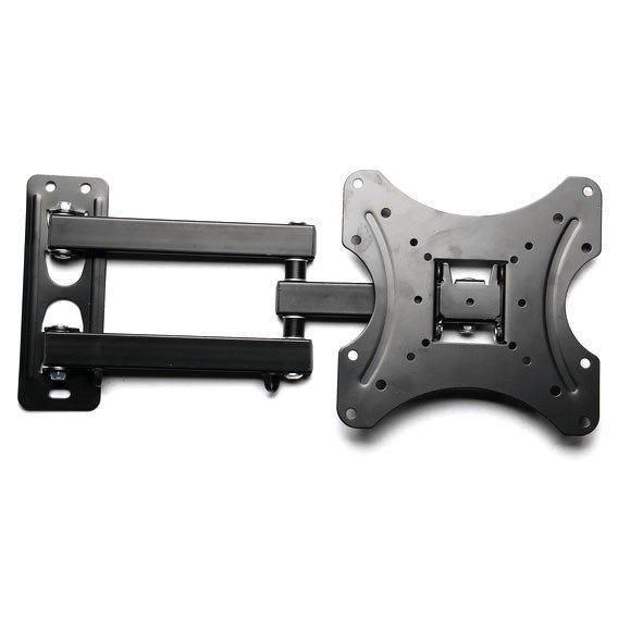 Taffware Telescopic TV Bracket VESA 200 x 200 for 17-42 Inch TV - X-200 - Black