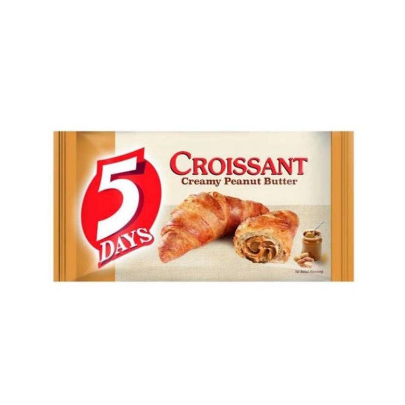 

5Days Croissant Creamy Peanut Butter 60gr / 5 Days