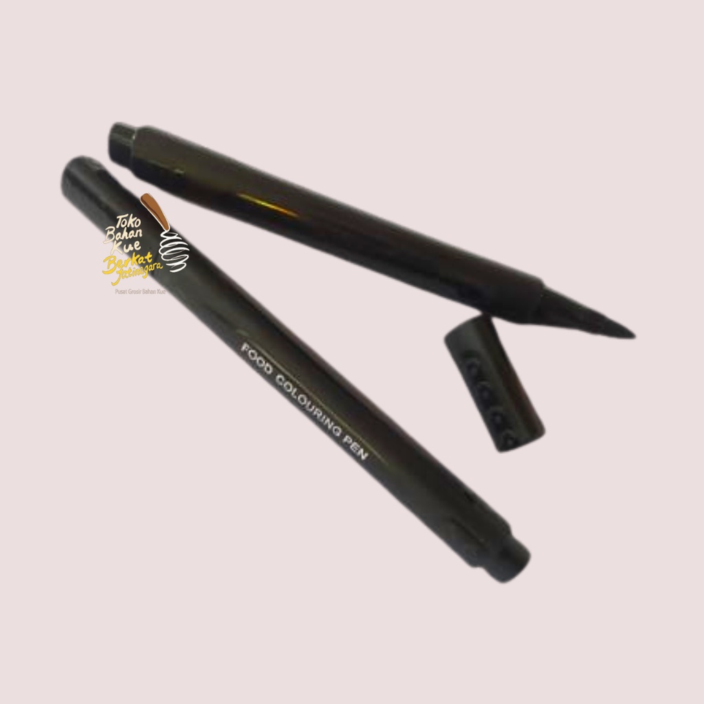 

PEN EDIBLE HITAM / FOOD WRITER EDIBLE / PEN HITAM / PEN PENGHIAS MAKANAN