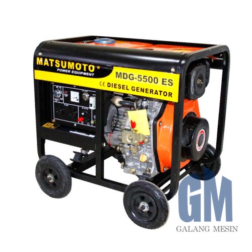 *#*#*#*#] DIESEL & WELDER GENERATOR / GENSET / JENSET MATSUMOTO MDG-5500 ES