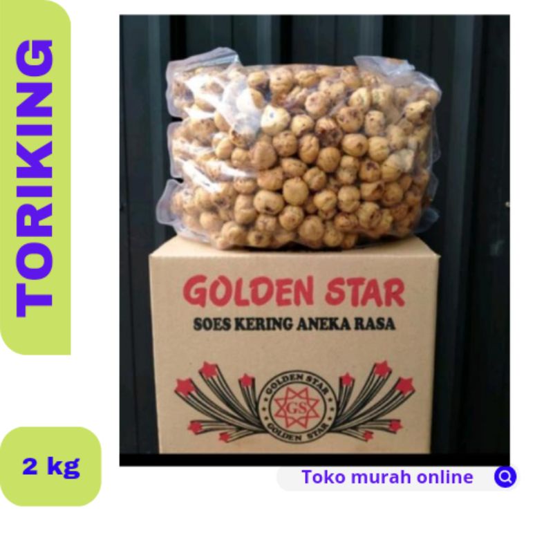 

KUE SUS KERING GOLDEN STAR RASA COKLAT LUMER (2KG)