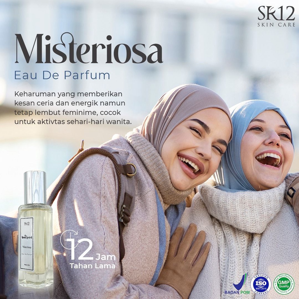 SR12 Booperi Perfume Fantasy Misteriosa 30ml Eau De Parfum BPOM