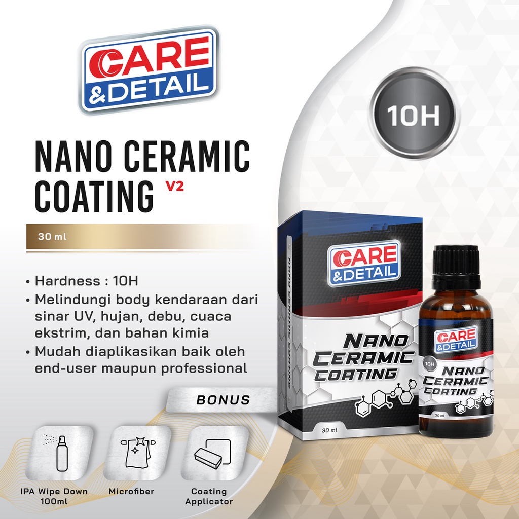 10H NANO CERAMIC COATING by Care &amp; Detail | Body Mobil Motor Premium Coating