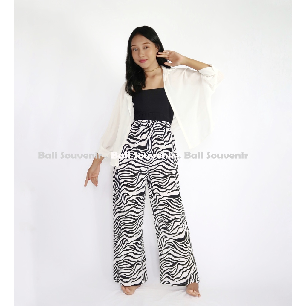 KULOT PANJANG BALI MOTIF ZEBRA PREMIUM