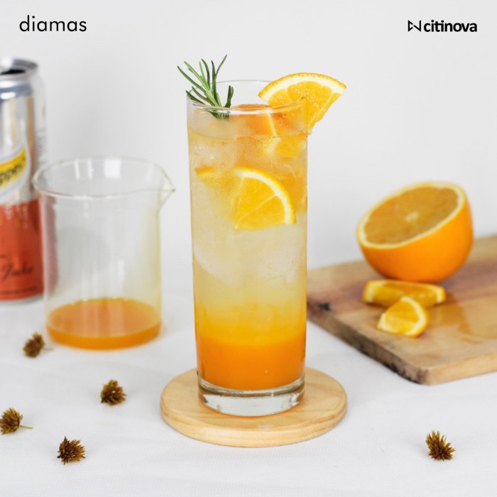 Gelas Kaca Tinggi Polos Bamboo Citinova Gelas Cafe Kopi