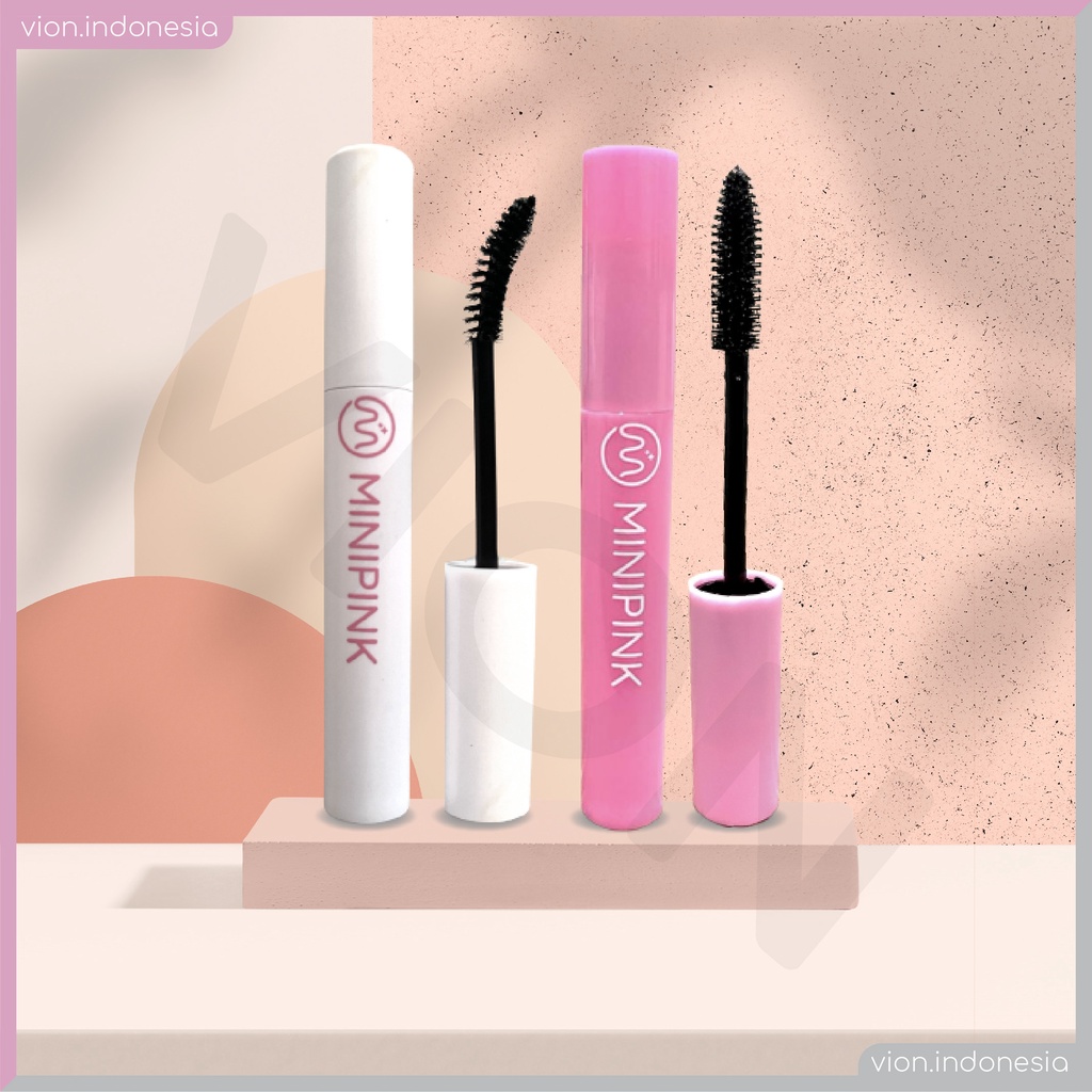 MINIPINK Maskara Vol.01 &amp; 02 Long Lengthening Volume Waterproof Long lasting Mascara MP007