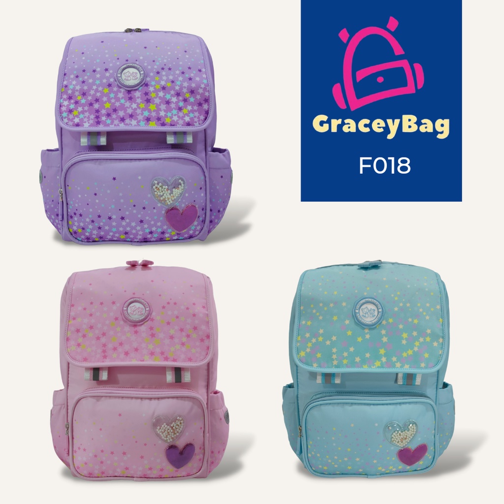 GB-F018 Tas Ransel Anak Perempuan Import