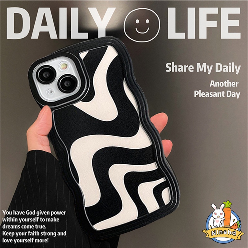 Casing Softcase Huawei Y9 Prime 2019 Nova 7i 9 8 7 SE Pro Nova Y90 Y70 Plus Nova 5T 4e 3i 3e Y7A Y9s P30 Lite P20 Pro Honor 8X Motif Zebra Pattern Phone Case Wavy Edge Shockproof Soft Case Protective Cover