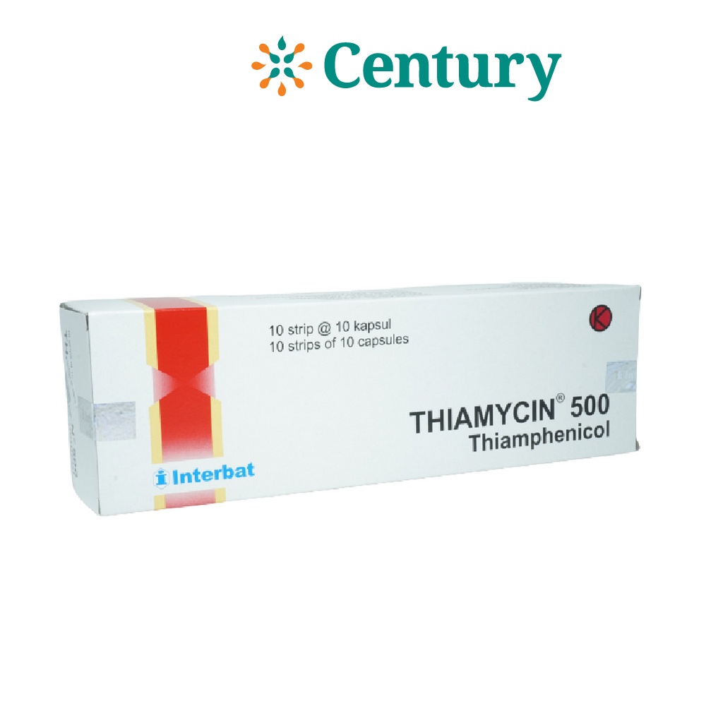 THIAMYCIN 500 500 MG 1 STRIP @ 10 KAPSUL