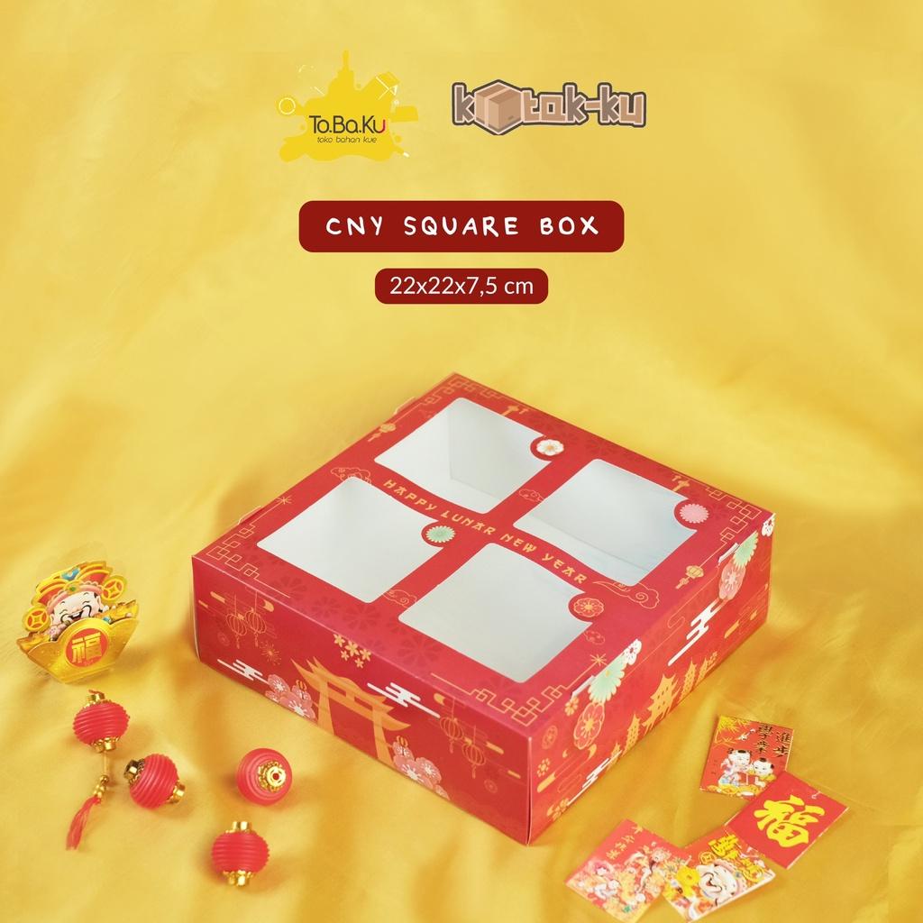 

Kotak-Ku Cny Square Box Window (Pack Isi 10Pcs) Best Seller