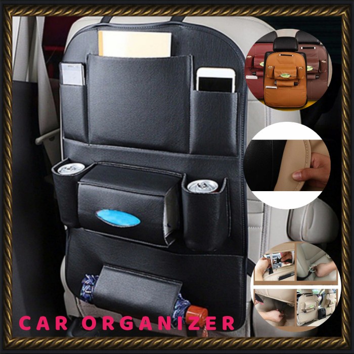 Tas Gantungan Belakang Jok Mobil Multifungsi Car Set Organizer
