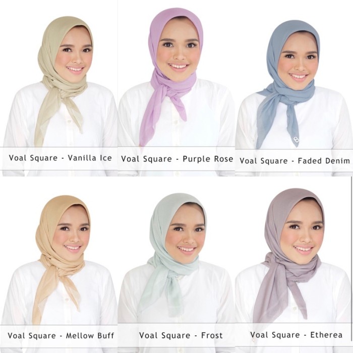 Belt Buttonscarves Basic Voal Square