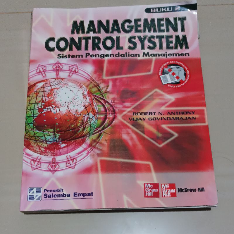 BUKU MURAH MANAGEMENT CONTROL SYSTEM ROBERT ANTHONY