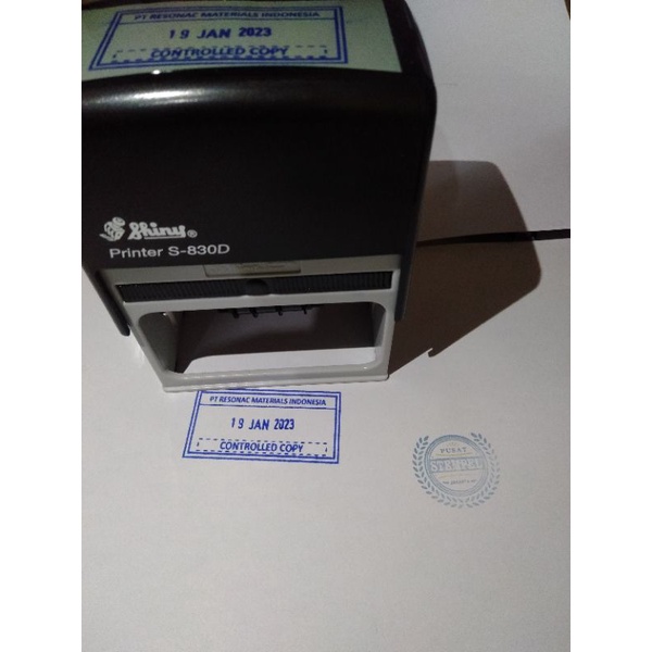

Stempel Shiny S830d + design (costum)
