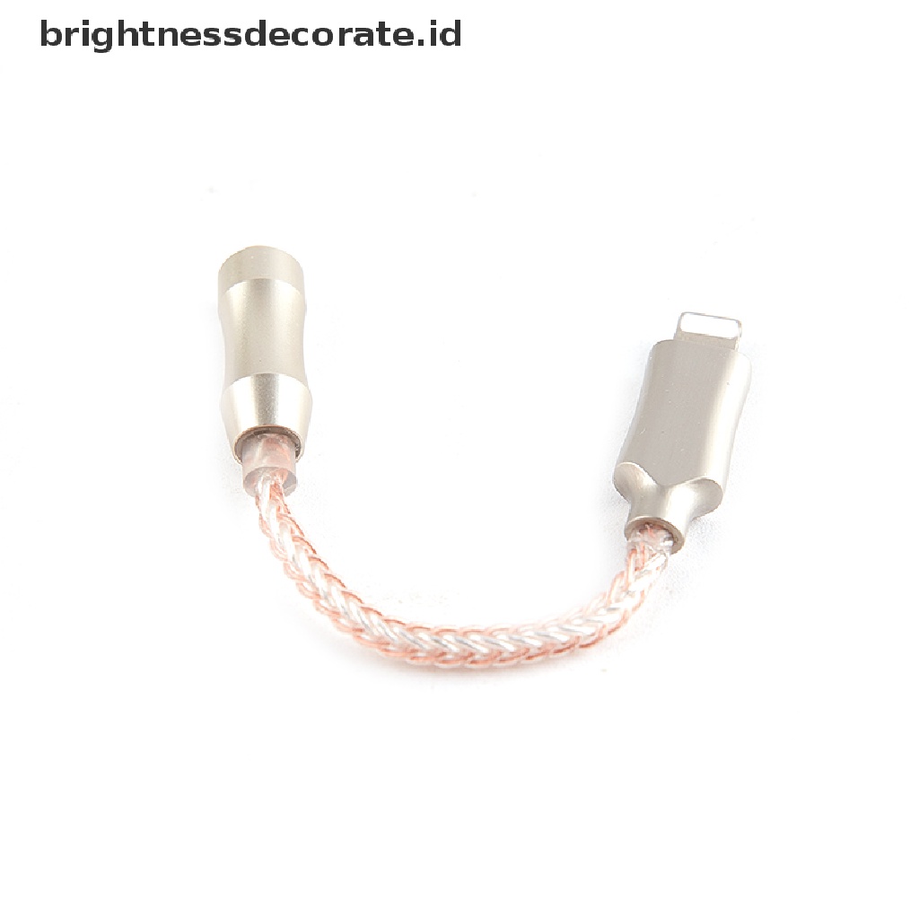 [Birth] Lightning Ke 3.5mm DAC Earphone Amplifie Digital Decoder Aux Audio Hifi Adapter [ID]