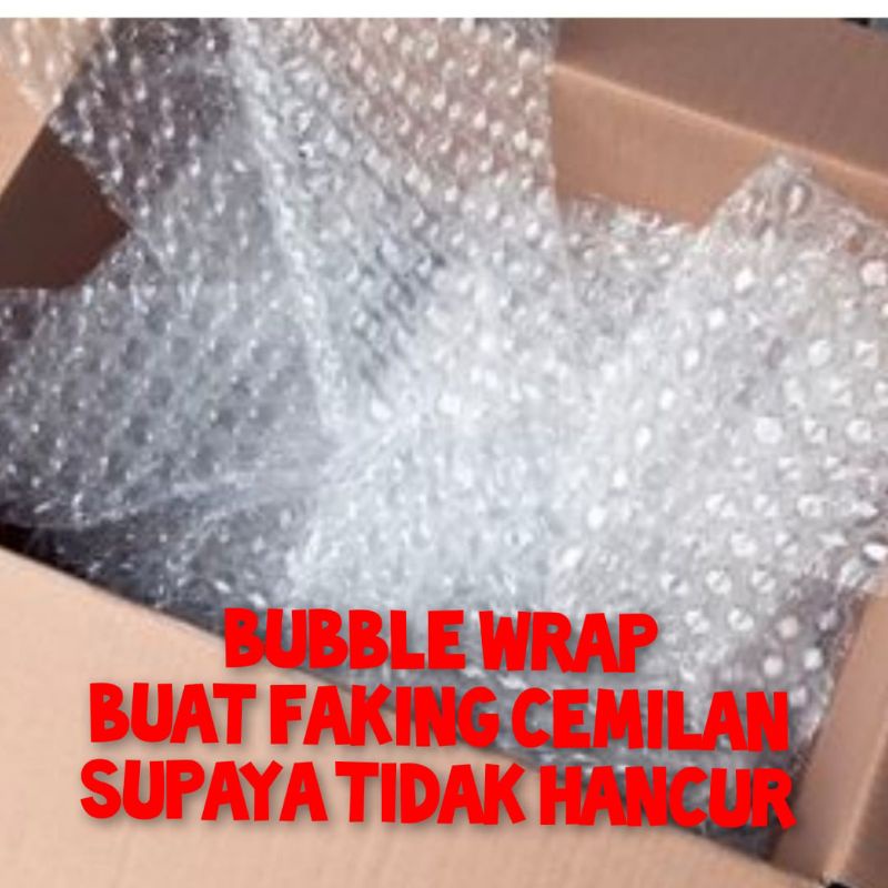 

BABBLE WRAP BUAT PACKING MAKANAN BIAR TIDAK HANCUR