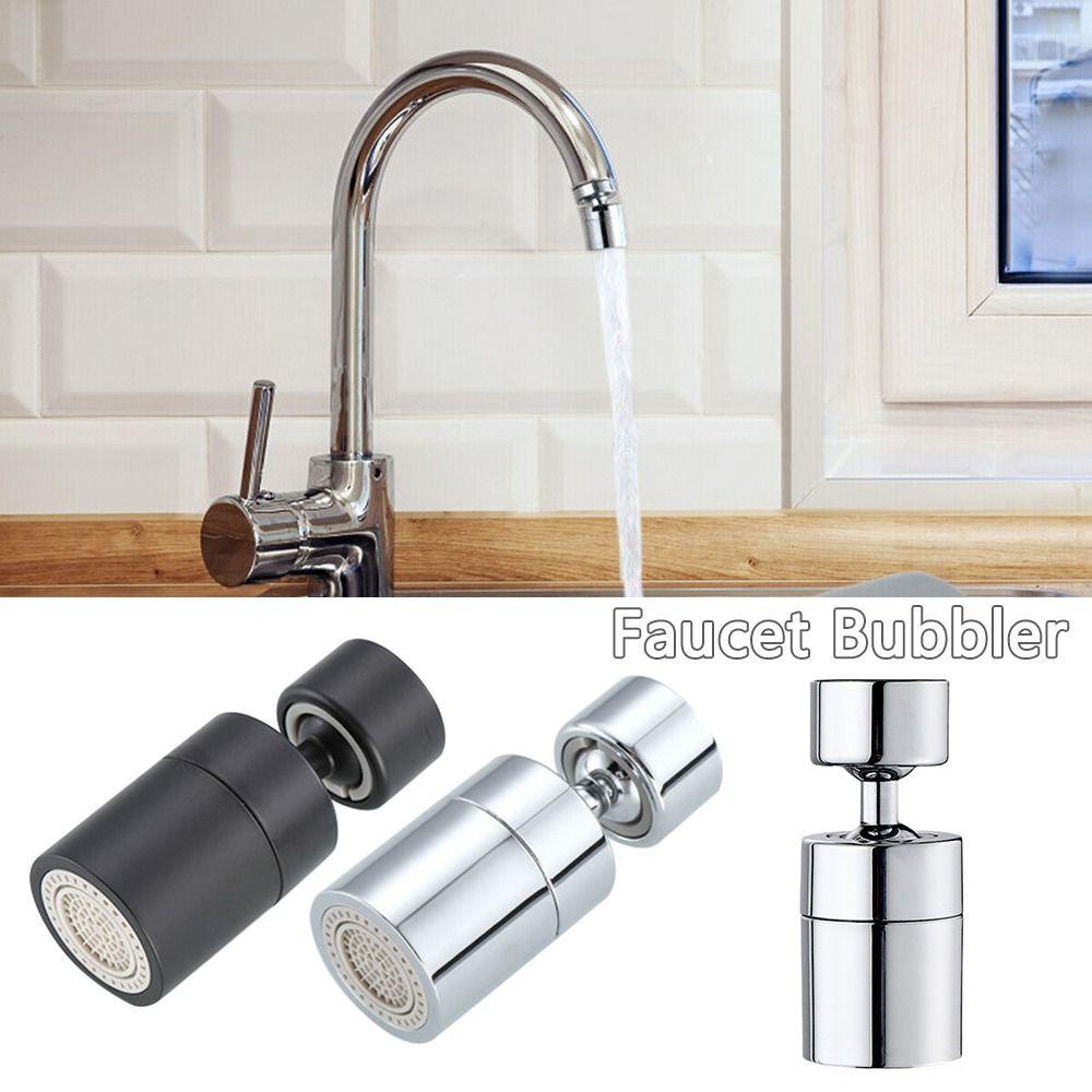 Bubbler Keran Nanas Putar Saringan Keran Dapur Hemat Air Faucet Extender Sprayer