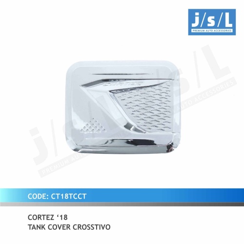 TANK COVER CORTEZ 2018 CROSTIVO CHROME