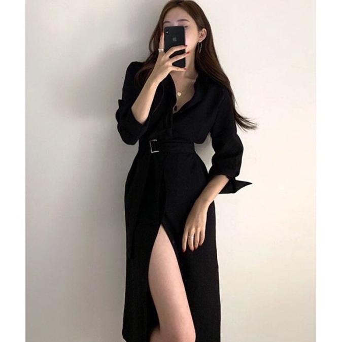 Siena Korean Vintage Dress Belt Pesta Formal Blazer Hijab Busui Friend Terbaru