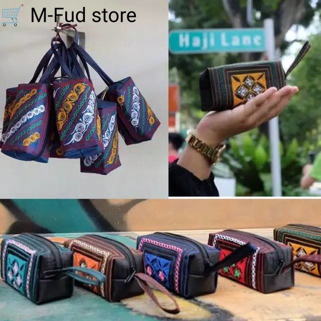 Dompet koin mini motif Aceh