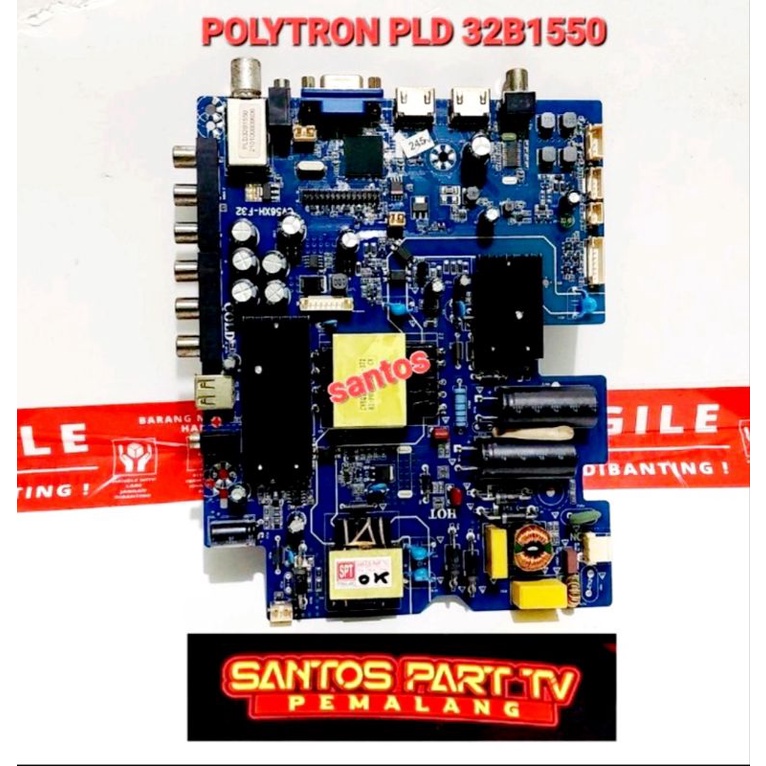 MB-MAINBOARD TV LED POLYTRON PLD 32B1550 / PLD 32B1551 / PLD 32B1550W
