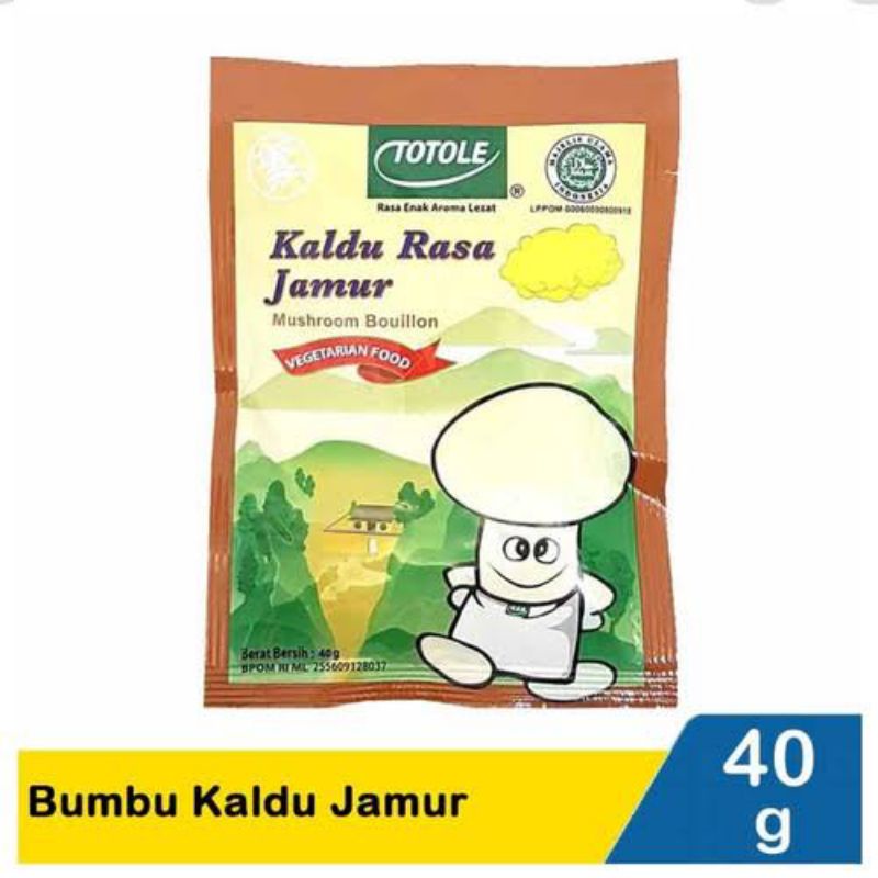 

Totole Kaldu Jamur kemasan 40g