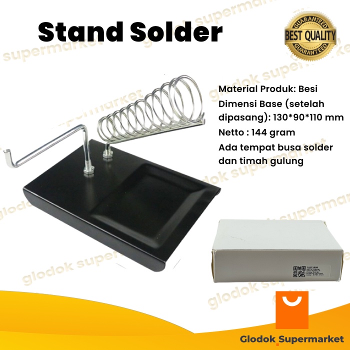 Stand Solder Dudukan Pegangan Solder Tempat Timah Gulung