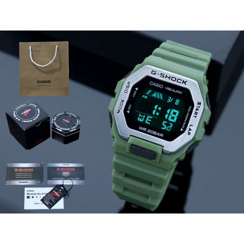 Jam Tangan Gshock GBX100 Terlaris Anti Air Digital Fashion Kasual Bisa COD