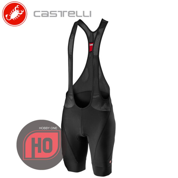 CASTELLI ENDURANCE 3 BIBSHORT MEN BLACK - BIB SHORT