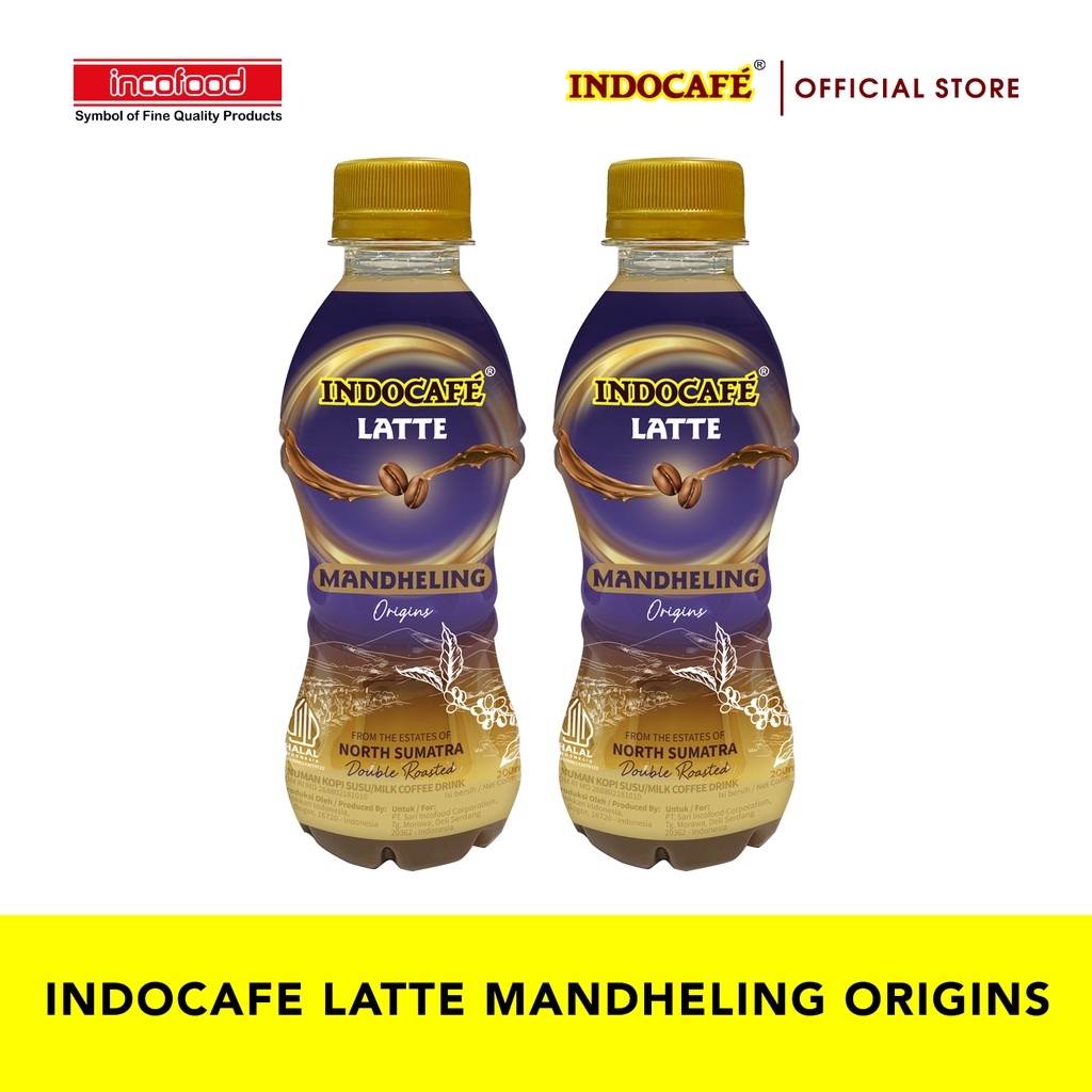 Indocafe Latte Mandheling Origins (200ml)