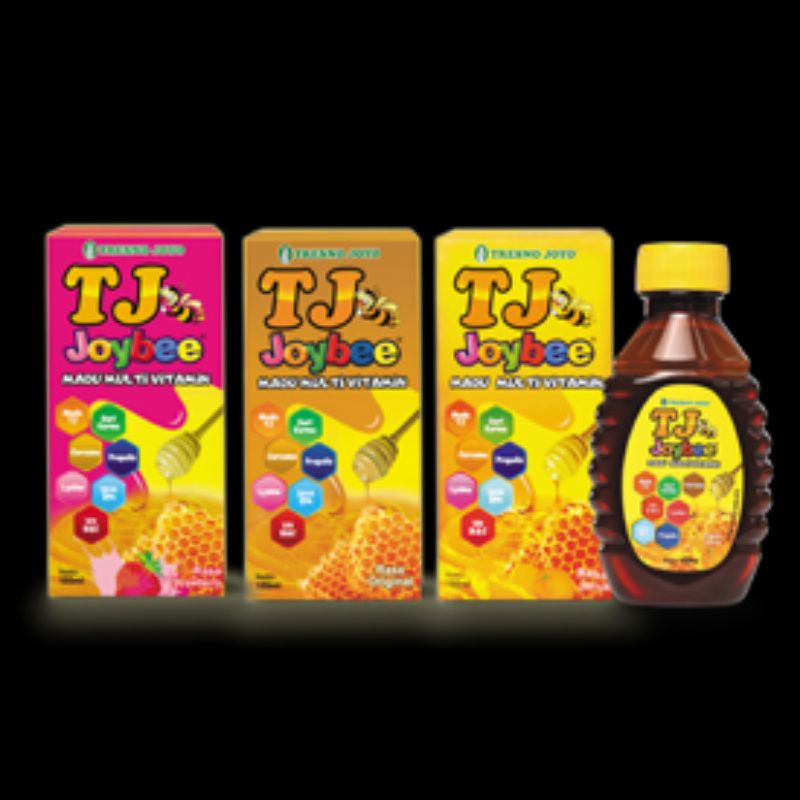 Madu TJ Joybee 100ml - Madu Herbal Alami Kaya Multivitamin