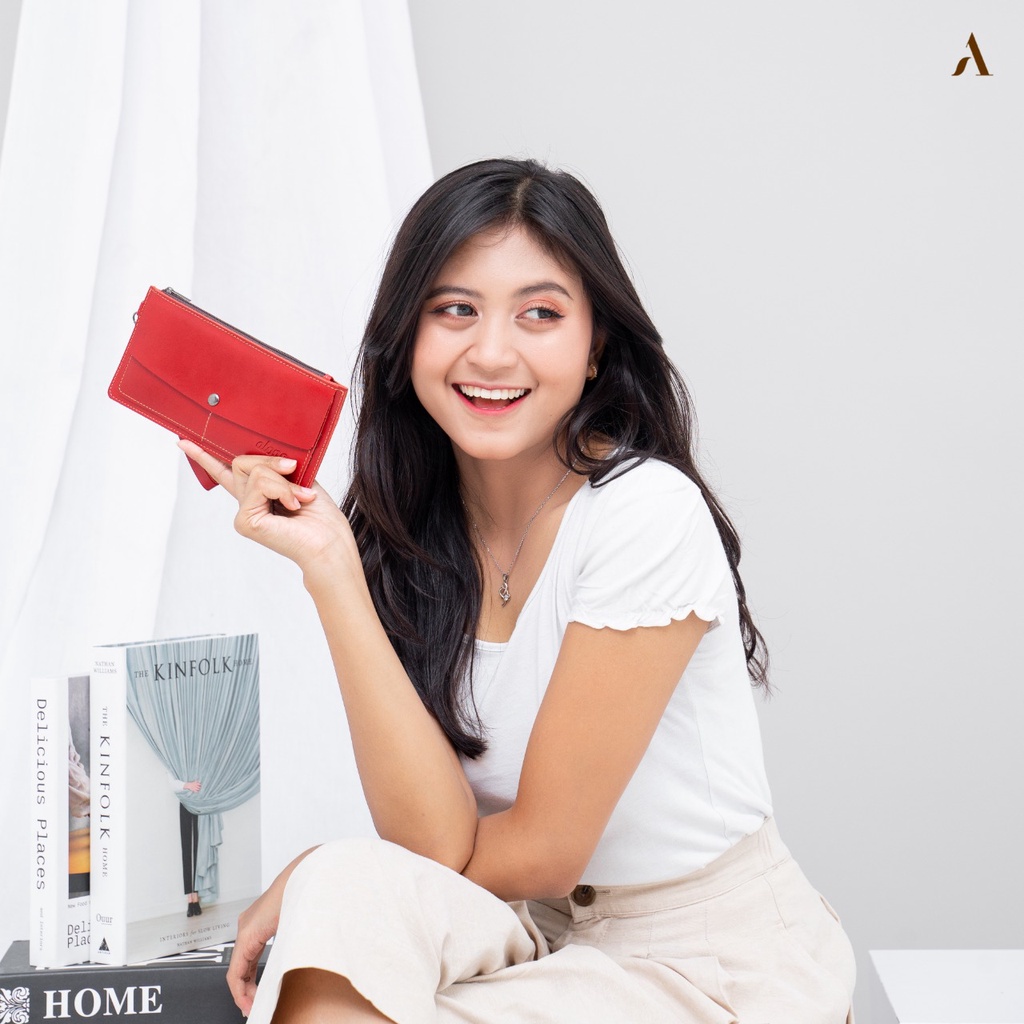Dompet Kulit | Shania Wallet | Shania | Leather Wallet | Dompet | Dompet Cewek |  Dompet Wanita | Do