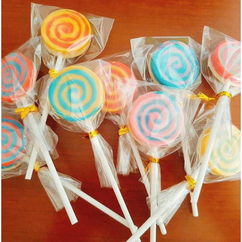 

cokelat lolipop bulat/stick cokelat