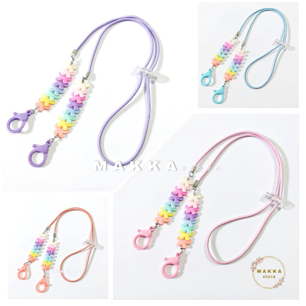 Strap Masker Butterfly / Konektor Masker/ Tali masker anak / strap mask for kids / Kalung Masker/ Ta