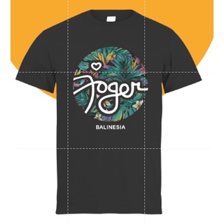 ☂♀❀Kaos distro joger bali Hitam Putih