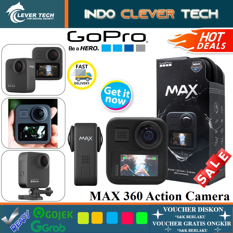 GoPro MAX 360 Action Camera Garansi RESMI