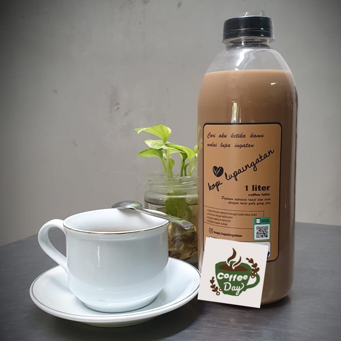

Terlaris ✨ - Kopi Literan Coffee Latte - kemasan botol (pengiriman Gojek / Grab) 2.1.23