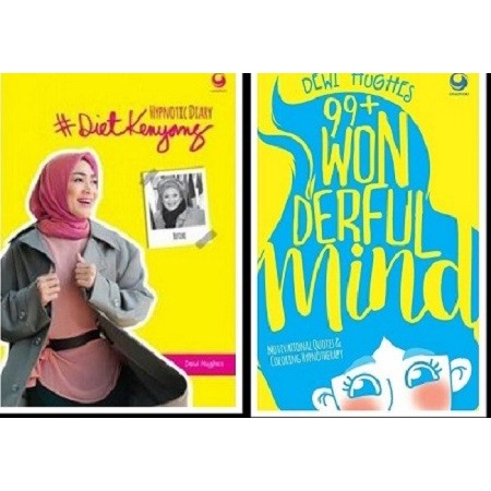 

Terlaris ✨ -Buku Diet Kenyang - Hypnotic Diary - 99+ Wonderful Mind | Dewi Hughes- 2.1.23