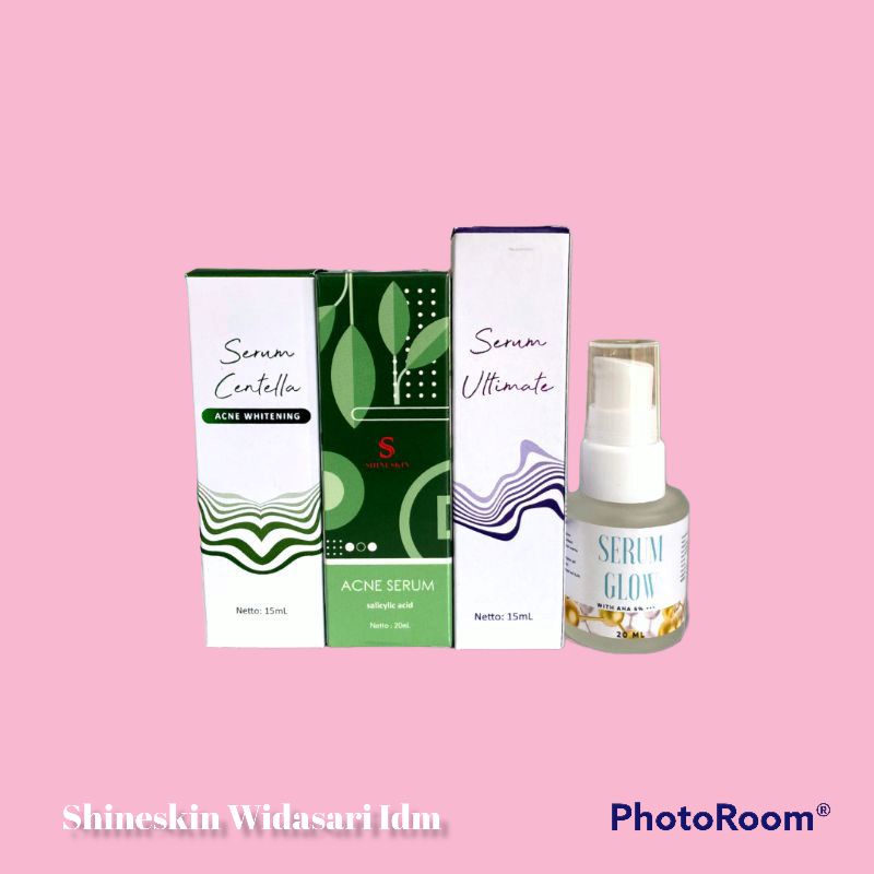 Shineskin Original Aneka Serum Whitening Glow ( Serum Shineskin )
