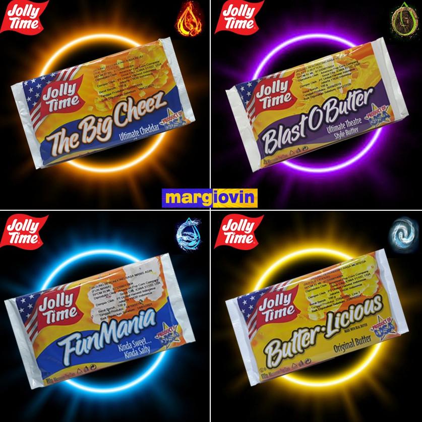 

3.3 Brands Festival Jolly Time Popcorn microwave , varian rasa : TBC, BOB, FM, B L