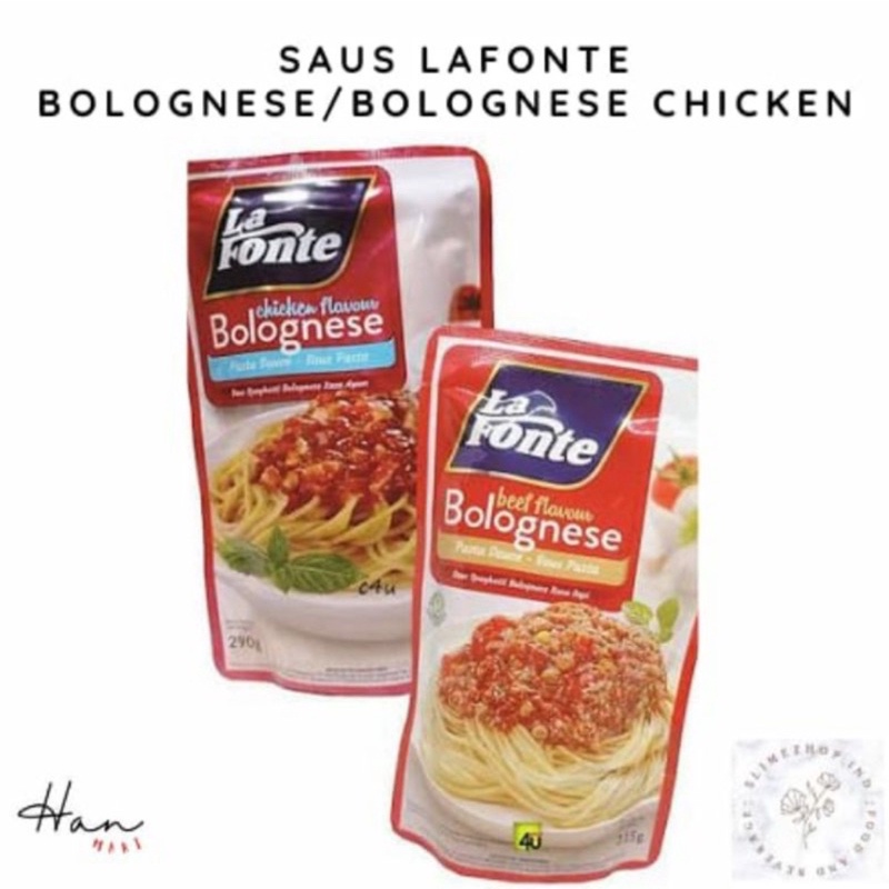 

Saos la fonte bolognese chicken