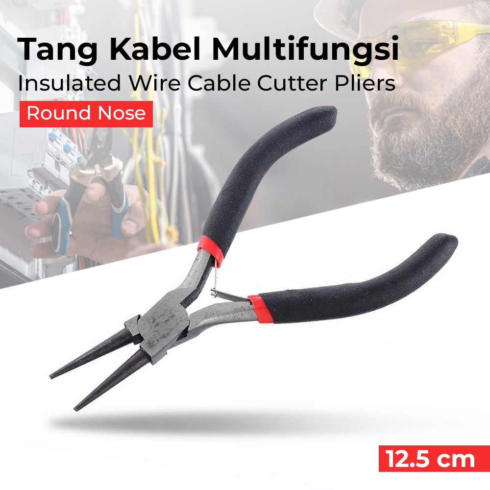 Urijk Tang Kabel Multifungsi Insulated Wire Cable Cutter Pliers M2941