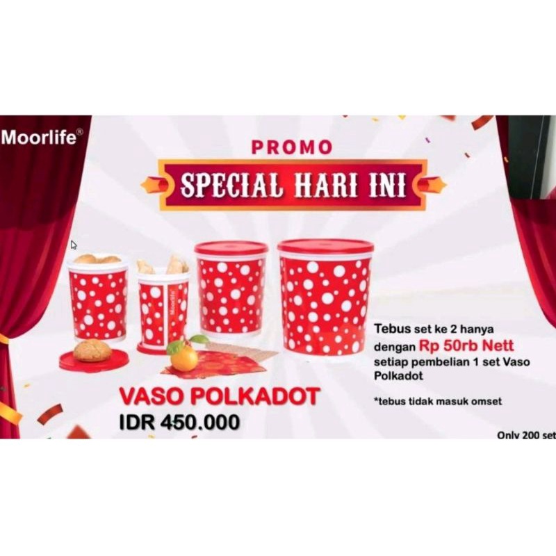Vaso Polkadot/Toples Moorlife
