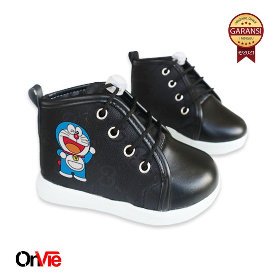 Sepatu Boots Anak Perempuan Doraemon / GG Boots Kids Korean