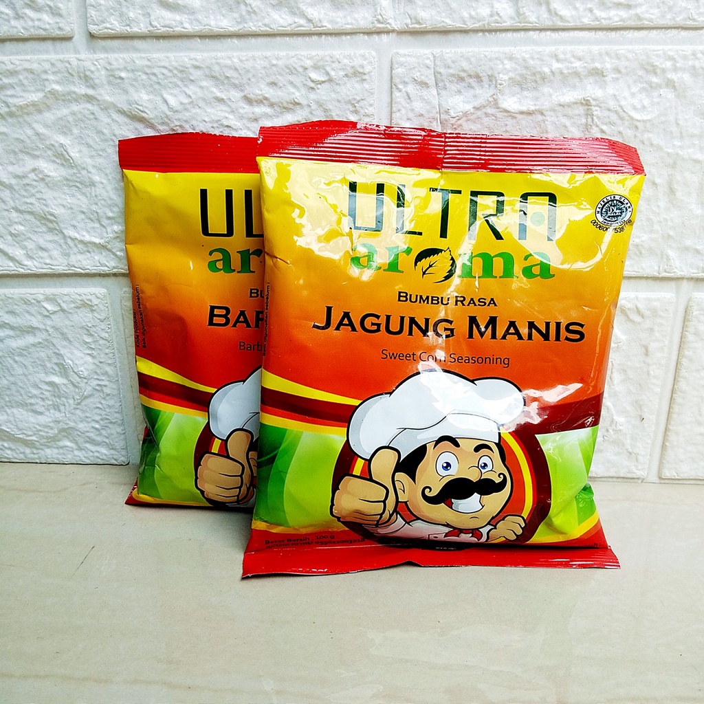 

Ultra Aroma Bumbu Tabur Rasa Jagung Manis dan Barbeque 100 gr