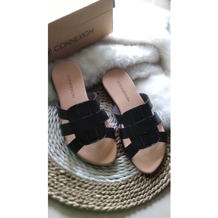 Sandal wanita terbaru/flat conxon/slop nevda/SL.Q