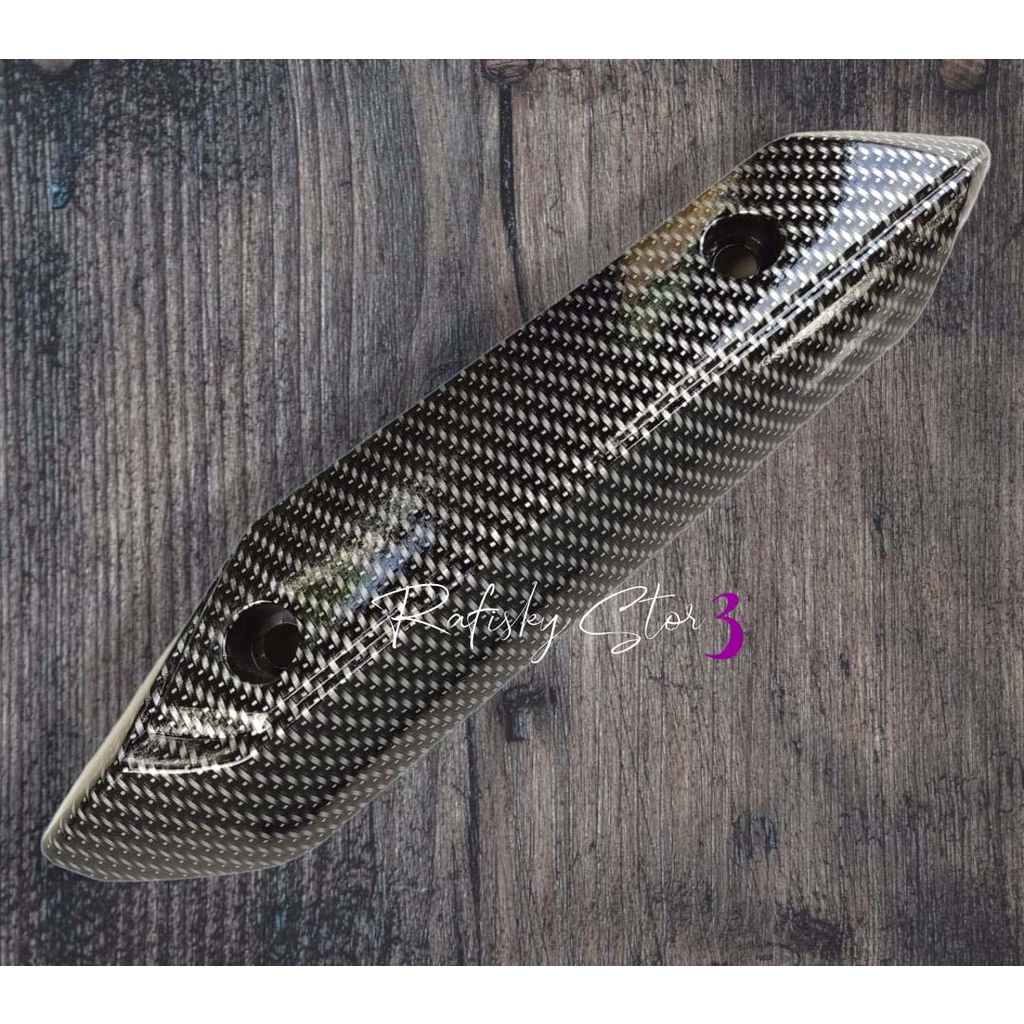 TAMENG KNALPOT CARBON CELUP MOTOR BEAT PGM-FI 2013-2014