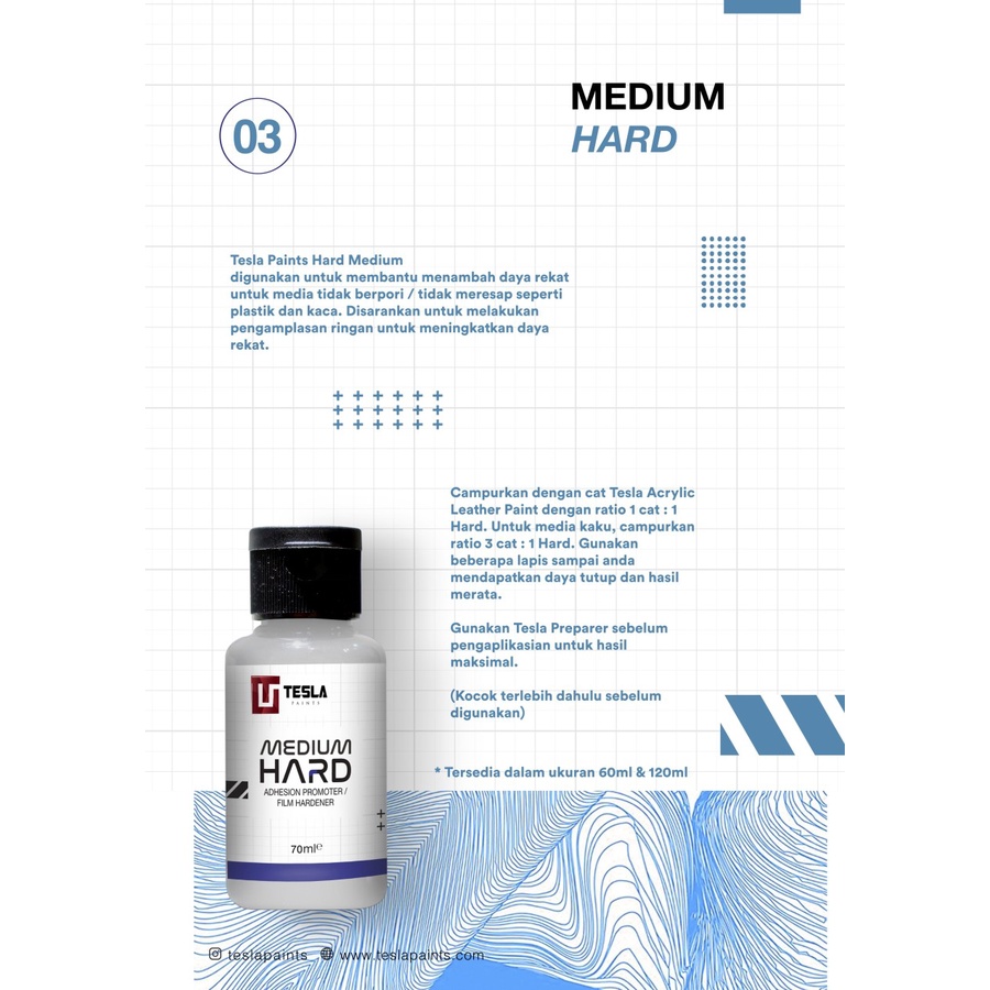 

Tesla Paints Medium Hard / Soft / Thin 120ml SF6